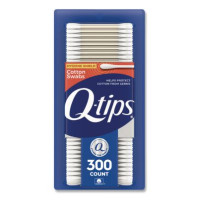 Cotton Swabs, Antibacterial, 300/Pack