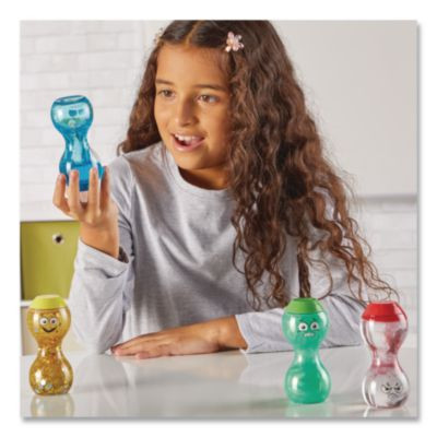 Express Your Feelings Sensory Bottles, Ages 18 Months And Up, Assorted Colors, 4 Pieces