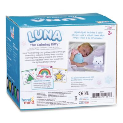 Luna The Calming Kitty, Ages 3 And Up, White