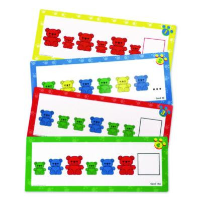 Three Bear Family Sorting Activity Set, Pre-K To K, 133 Pieces