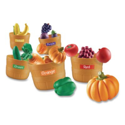 Farmer's Market Color Sorting Set, Pre-K To K, 30 Pieces