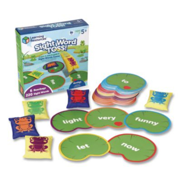 Sight Word Toss, 1 To 6 Players, Grades 1 To 3, 220 Pieces