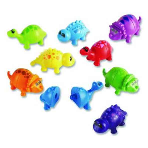 Snap-n-Learn Matching Dinos, Pre-K, 18 Pieces
