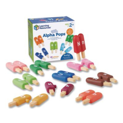 Smart Snacks Alpha Pops, Pre-K, 26 Pieces