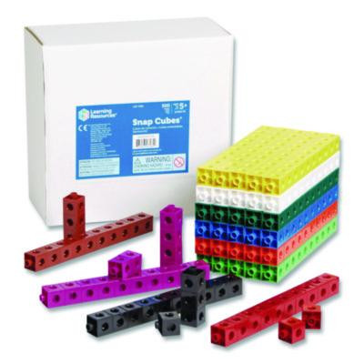 Snap Cubes, Grades K To 2, 500 Pieces