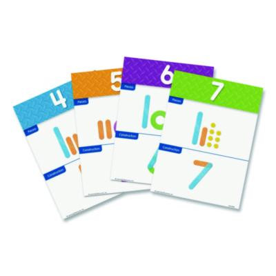 Number Construction Activity Set, Pre-K To K, 50 Pieces