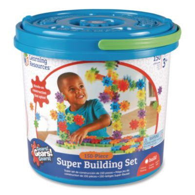 Gears! Gears! Gears! Super Building Set, Grades Pre-K To 5, 150 Pieces