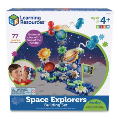 Gears! Gears! Gears! Space Explorers Building Set, Grades Pre-K To 5, 77 Pieces