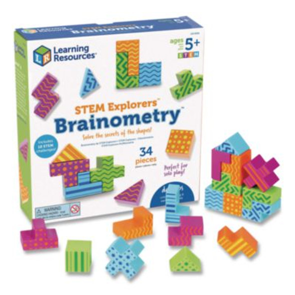 Stem Explorers Brainometry, Grades K To 2, 24 Pieces