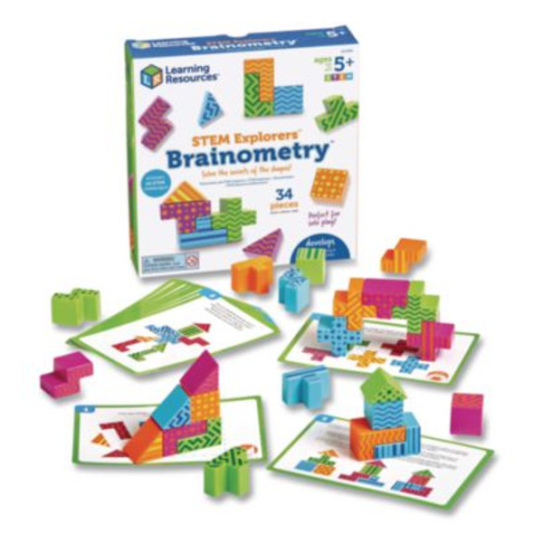 Stem Explorers Brainometry, Grades K To 2, 24 Pieces
