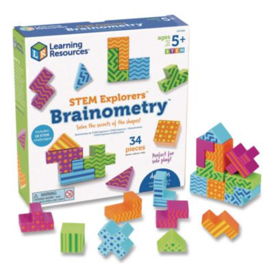 Stem Explorers Brainometry, Grades K To 2, 24 Pieces