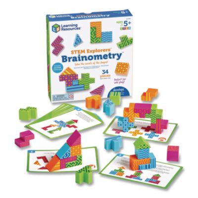 Stem Explorers Brainometry, Grades K To 2, 24 Pieces