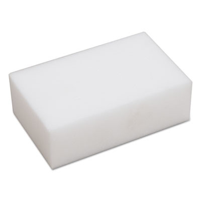 Maxi-Clean Eraser Sponges, 4.5 X 2.75, 1.5" Thick, White, 24/Carton