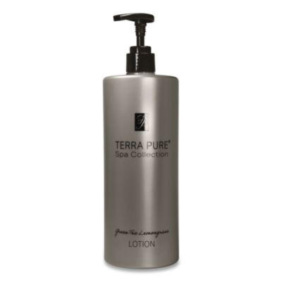 Terra Pure Body Lotion Air Pump, 16.23 Oz Bottle, Green Tea And Lemongrass Scent,12/Carton