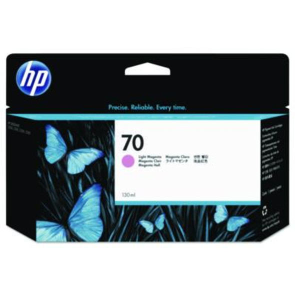 Hp 70 (C9455Act) Light Magenta Original Designjet Ink Cartridge, 20/Carton