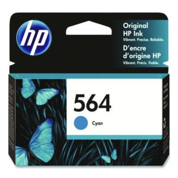 Hp 564, (Cb318Wn) Cyan Original Ink Cartridge, 24/Carton