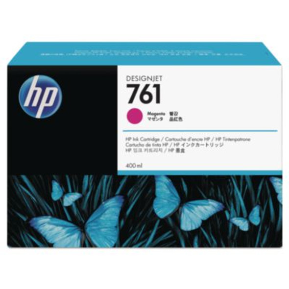 Hp 761, (Cm993A) Magenta Original Ink Cartridge, 10/Carton