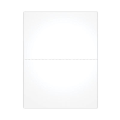 Blank Cut Sheets For W-2 Or 1099 Tax Forms, 2-Up Style, 8.5 x 11, White, 100/Pack