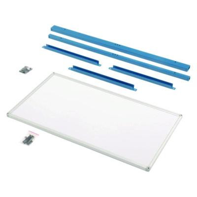 Workbench Whiteboard Panel Kit, Steel/Aluminum, 48"