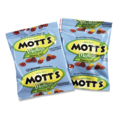Medleys Fruit Snacks, 0.8 Oz Pouch, 90 Pouches/Box