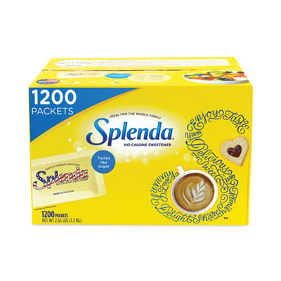 No Calorie Sweetener, 1 g Packet, 1,200/Carton