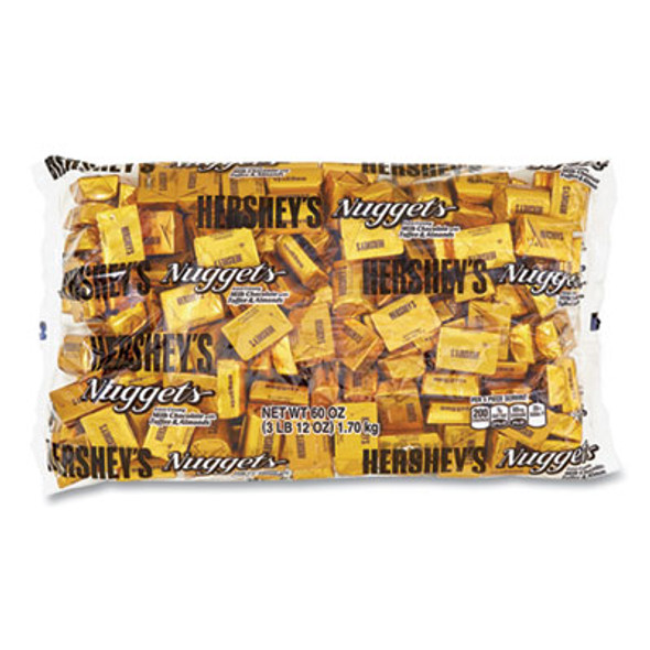 Nuggets, Bulk Pack, Milk Chocolate With Toffee And Almonds, 60 Oz Bag