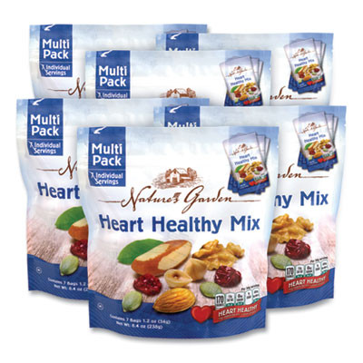 Healthy Heart Mix, 1.2 Oz Pouch, 7 Pouches/Pack, 6 Packs/Carton