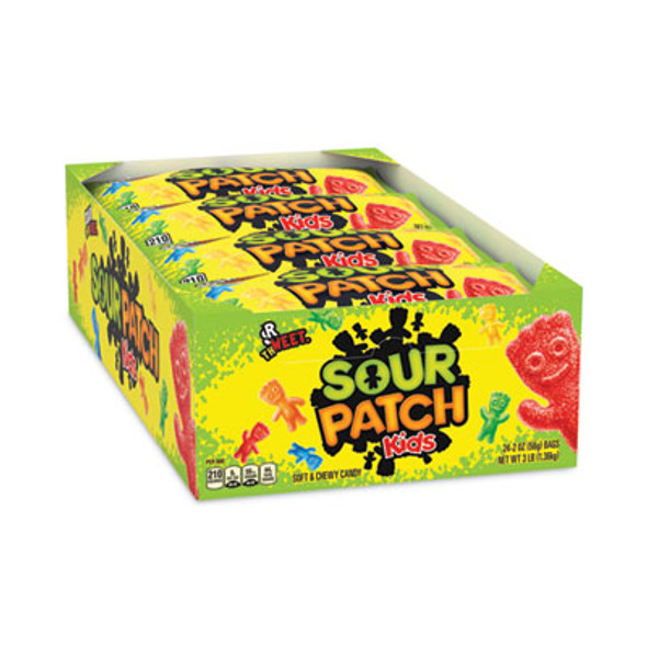 Chewy Candy, Assorted, 2 Oz Bags, 24/Pack