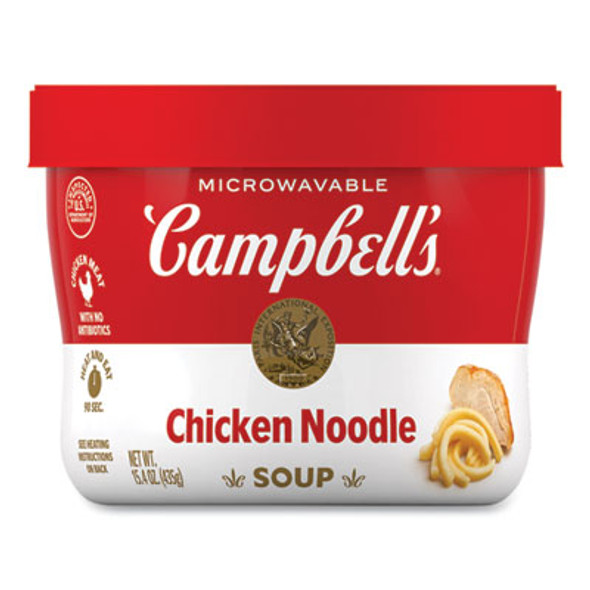 Chicken Noodle, 15.4 Oz Bowl, 8/Carton