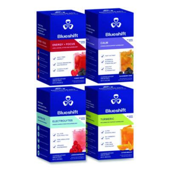 Variety Pack Drink Mix, Assorted Flavors, Individual Packets, 10/Pack. 4 Packs/Carton