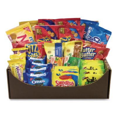 Snack Treats Variety Care Package, 40 Assorted Snacks/Box