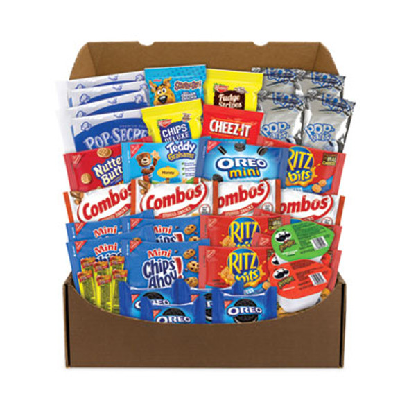 Quarantine Snack Box, 42 Assorted Snacks/Box, 5 Lb Box