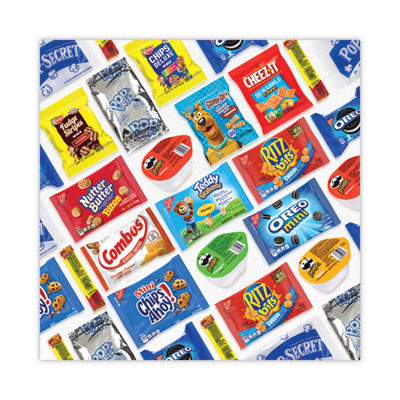 Quarantine Snack Box, 42 Assorted Snacks/Box, 5 Lb Box