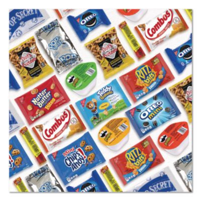 Quarantine Snack Box, 42 Assorted Snacks/Box, 5 Lb Box