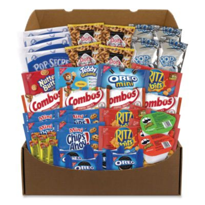 Quarantine Snack Box, 42 Assorted Snacks/Box, 5 Lb Box