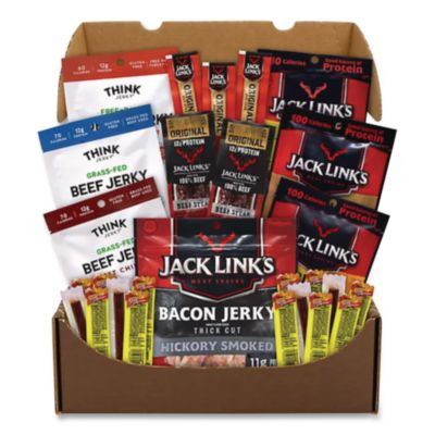 Big Beef Jerky Box, 29 Assorted Snacks/Box