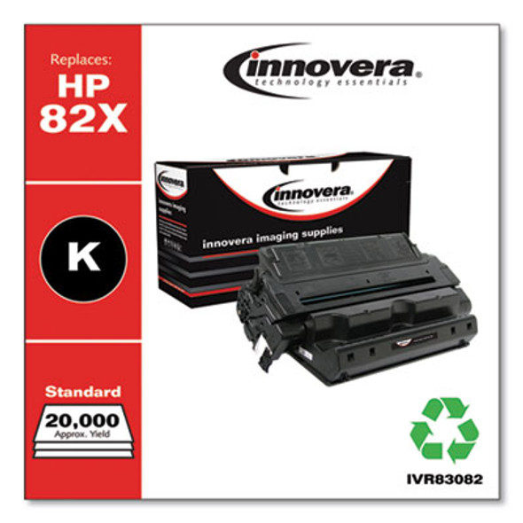 Remanufactured Black High-Yield Toner, Replacement For 82X (C4182X), 20,000 Page-Yield