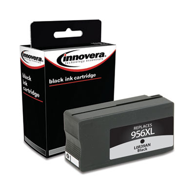 Remanufactured Black High-Yield Ink, Replacement For 956Xl (L0R39An), 3,000 Page-Yield