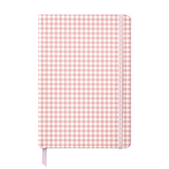 Soft Cover Journal, Medium/College Rule, Pink/White Cover, (96) 8.3 x 5.2 Sheets, 3/Pack