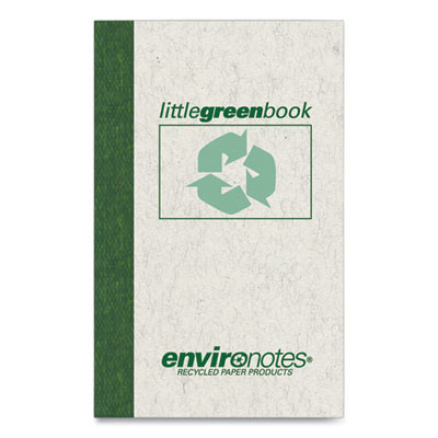 Little Green Memo Book, Narrow Rule, Gray Cover, (60) 5 x 3 Sheets, 48/Carton
