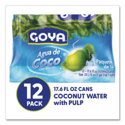 Coconut Water, Coconut, 17 Oz Bottle, 12/Carton