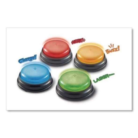 Lights And Sounds Buzzers, Ages 3 And Up, 12 Buzzers