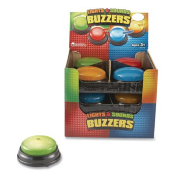 Lights And Sounds Buzzers, Ages 3 And Up, 12 Buzzers