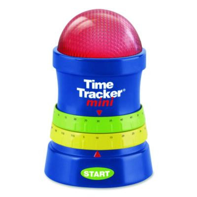 Time Tracker Mini, Lcd, 4.1 x 6.1 x 4.1, Assorted Colors, 4 Timers