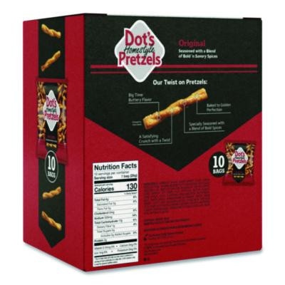 Original Pretzels, 1 Oz Bag, 10/Box