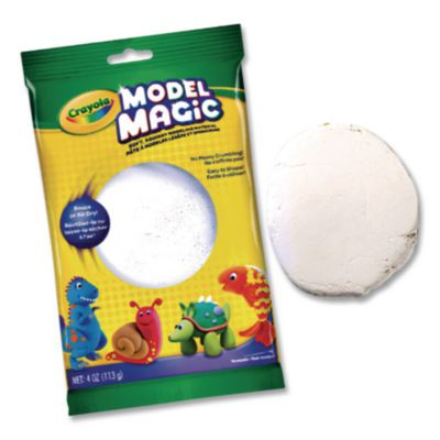 Model Magic Modeling Compound, 4 Oz Packet, White