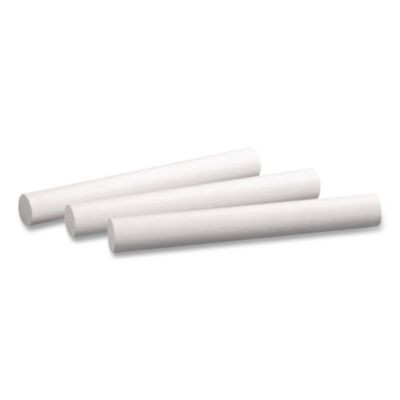 Hygieia Dustless Board Chalk, 3.25" x 0.38' Diameter, White, 12/Box