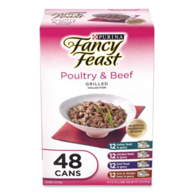 Poultry And Beef Variety Pack, Assorted Flavors, 3 Oz Can, 48/Carton