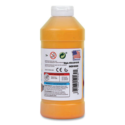 Artista Ii Washable Tempera Paint, Peach, 16 Oz Bottle