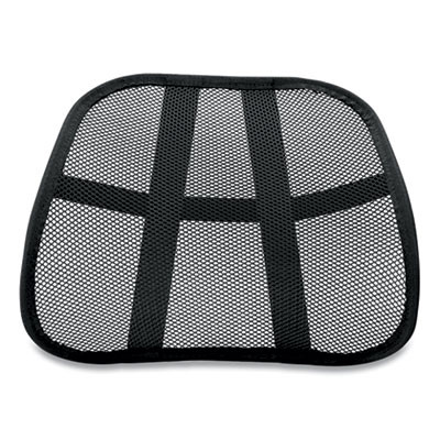 Office Suites Mesh Back Support, 17.75 X 5 X 15, Black